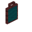 Cyan Redwood Tall Seat Back