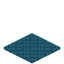 Cross Haired Light Blue Carpet