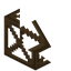 Framed Inner Threeway Corner Slope Edge