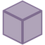 Clear Purple Stained Glass