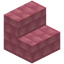 Red Silt Shingle Stairs