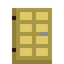 Tiled Bamboo Door