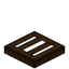 Dark Oak Barred Trapdoor