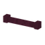 Crimson Curtain Rod