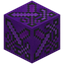 Shrunken Purple Glazed Terracotta