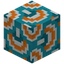 Waved Orange Glazed Terracotta