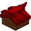 Red Longer Top Roof Block (Acacia)