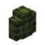 Mossy Verdant Brick Wall