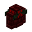 Red Nether Brick Wall with Garland