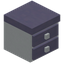 Light Blue Kitchen Drawer