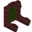 Green Redwood Fancy Seat Back