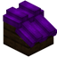 Purple Roof Block (Dark Oak)
