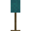 Cyan Floor Lamp