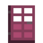 Crimson Classic Door