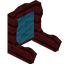Light Blue Demonic Fancy Seat Back