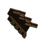 Roof Bargeboard Right 45 Copper