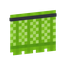 Long Lime Kitchen Curtains