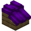 Purple Roof Block (Oak)