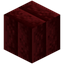Vertical Cut Red Nether Bricks