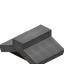 Light Gray Top Flat Roof (Framed)