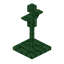 Green Enchanted Fancy Armor Stand