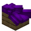 Purple Longer Roof Block (Oak)