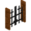 Red Sandstone Railing Gate