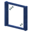 Stripped Magic Pane Window