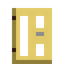 Screen Bamboo Door
