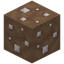 White Spotted Brown Mushroom Block