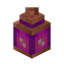 Magenta Copper Lantern