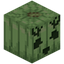 Spring Green Carved Pumpkin