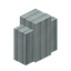 Chiseled Azure Seastone Pillar Wall