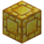 Tiny Brick Bordered Raw Gold Block