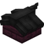 Black Longer Top Roof Block (Crimson)