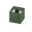 Green Flower Shelf Candle