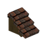 Roof Straight Infill 45 Terracotta