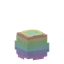 Pastel Rainbow Easter Egg