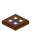 Classic Windowed Acacia Trapdoor