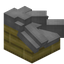 Light Gray Longer Roof Block (Bamboo)