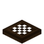 Checkered Dark Oak Trapdoor