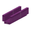 Magenta Rain Gutter