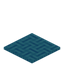 Woved Light Blue Carpet
