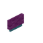 Magenta Blue Bioshroom Small Seat Back