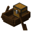 Dark Oak Boat with Chest