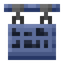 Bluebright Hanging Sign