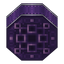 Purple Iron Wrapped Locometal Boiler