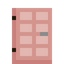 Tiled Cherry Door