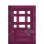 Crimson Mesh Door