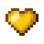 Miniature Yellow Heart